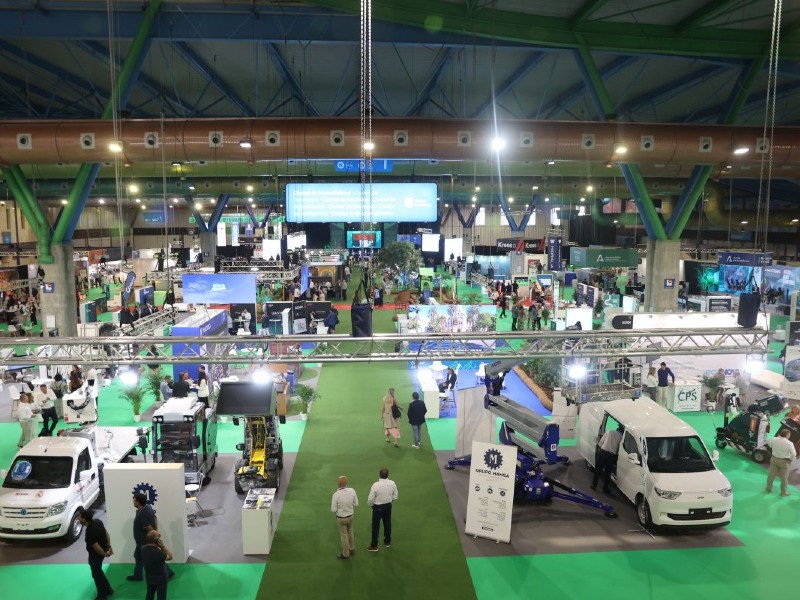 Pabellón de Greencities en FYCMA. Pabellón de Greencities en FYCMA.